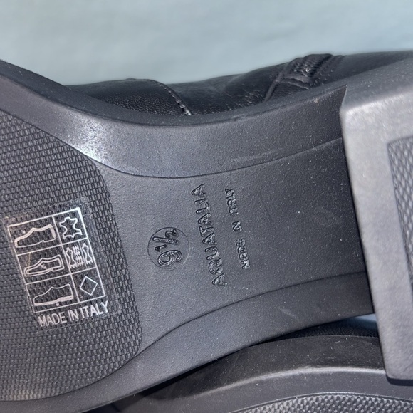 Aquatalia Black Ankle Boots - Picture 7 of 9